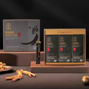 10g 선물 설날 30포 홍삼 홍삼액 K 구정 명절 선물세트 스틱 진웰스 발효 x 쇼핑백 + 설 컴파운드케이