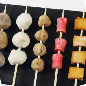 세모소 대나무꼬 캠핑용꼬치 BBQ바베큐필수품 튼튼한대나무손잡이