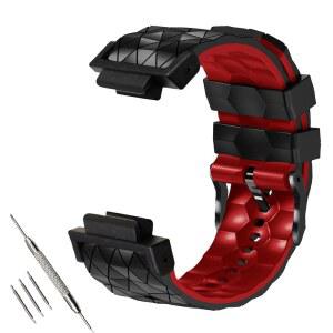 Abanen 카시오 SHOCK DW 5600 8900과 호환되는 실리콘 시계 밴드 경량 플라스틱 커넥터가 있는 스포츠 바이컬러 스트랩 GA 100 GW B5600 GB 5600 GW 6900용 방수 손목 밴드