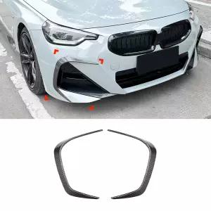 BMW 2시리즈 쿠페 G42 M 스포츠 22-24 앞 범퍼 안개등 커버 에어 나이프 스플리