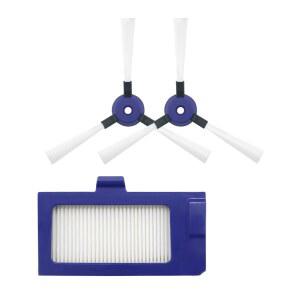 Rowenta ZR710101 진공 청소기 부품 청소 필터 먼지 필터 용 1PCS HEPA 필터 + 2pcs 사이드 브러시