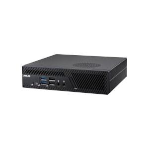 인텔 코어 i3-14100 데스크톱 프로세서, 8GB DDR5-4800MHz RAM, 256GB PCIe G4x4 NVME SSD, Wi-Fi 6 및 Bluetooth 5.2, USB-C, VESA 마운트, 키보드 마우스 포함 ASUS PB63 풀 시스템 미니 PC