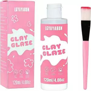 에어 드라이 클레이 글레이즈 LGYAYARUN 120ml 폴리머 영구 듀라클 광택 바니시 실란트 균열 방지 스크래치