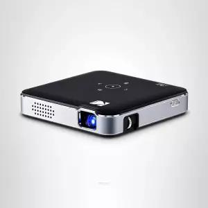 KODAK Luma 150 울트라 미니 포켓 피코 프로젝터 - 블랙 내장 배터리 및 스피커 1080P 휴대용 무선 LED DLP