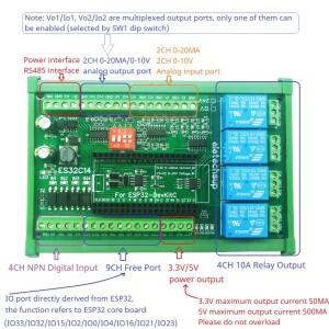 아두이노 PLC 스마트 홈 IOT DIY 디지털 아날로그 DAC ADC 와이파이 릴레이 스위치 18 용 확장 보드 12V 24