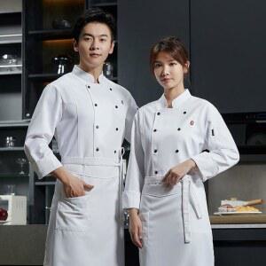 쉐프복 조 7부 5색 위생복 반팔 요 복 뒷면 5XL까지 6XL 까지 오마카세