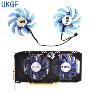 HIS RX 480 IceQ X OC 8GB 470 Turbo RX470 그래픽 카드용 GPU 선풍기, 85mm 4PIN FDC10U12S9-C