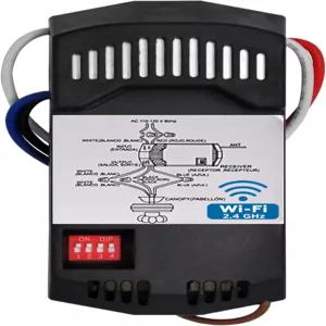 천장 선풍기 리모컨용 53T Wi-Fi 수신기 R-28 햄튼 베이 하버 브리즈 헌터용 3단 4DIP 스위치 디머 교체