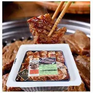 엄마손 왕돼지 갈비(국내산)-1박스(3.5kgx4통)40인분 국내산돼지갈비