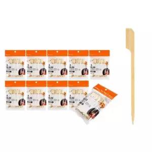 꼬지 뷔페 일회용 50개입 깔끔한 디자인 10cm 10개set 대나무 대나무꼬지