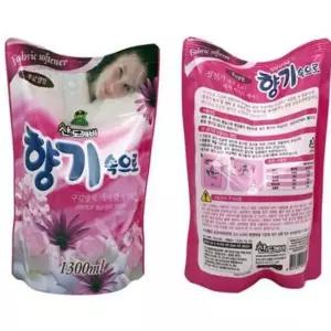 세탁 세제 세탁 용품 보충용 향기 액체 가정용 보조제 정전기 표준형 유연제 후로랄 잔여물 관리 제품 섬유