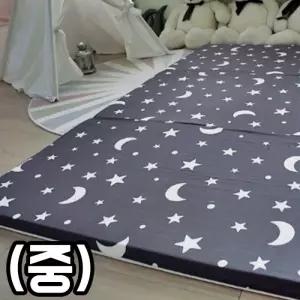 BYK 별 달 3단 접이식매트리스 간이침대 (중)