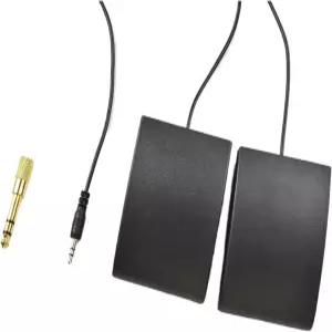 MPC-10 전기 피아노 전자 드럼 신디사이저에 연결된 5MNG0Y8 더블 스위치 페달 3.5mm