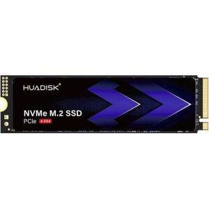 HUADISK 256GB NVMe SSD Gen4 PCIe 최대 3600MB 2280 PCIe 0X4 SSD 방열판 포함 게이밍 내부 솔리드 스테이트 드라이브 PS5 PC 노트북용 3D 낸드 플래시