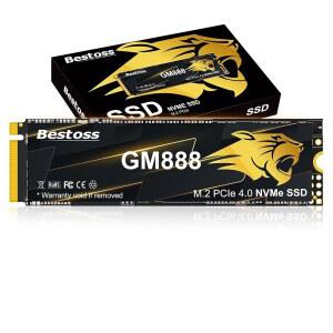 512GB PCIe 2280 NVMe SSD PC PS5 노트북용 최대 7100MB 내부 솔리드 스테이트 드라이브 다이내믹 SLC 캐시 HMB 게이머 AI 개발자 비디오 편집자 프로 크리에이터 GM888