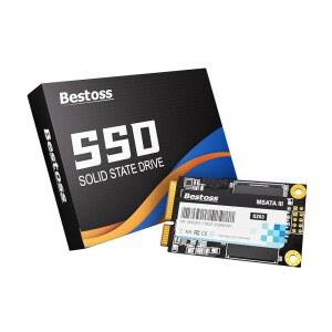 MSATA SSD 128GB 미니 사이즈 3D 낸드 저전력 소비 SATA III 데스크톱 노트북 PC 울트라북 서버 S203과 호환