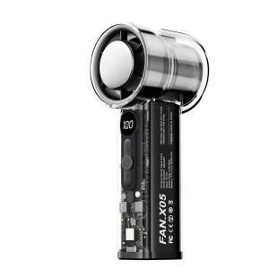 XIAOMI X05 반도체 냉각 고속 휴대용 전동 팬 3000mAh USB 충전식 야외 소형