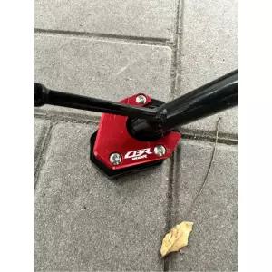 오토바이 사이드 스탠드 익스텐션 킥스탠드 확대 플레이트, 혼다 CBR400RR CBR500 CBR4000Rred