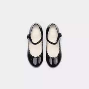 갤러리아 앙뉴 로사 블랙크링크 여아구두 데일리 학생구두 / 굽높이2cm
