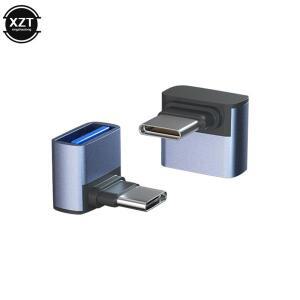 맥북 호환 프로용 USB 3.1-C타입 OTG 어댑터 90도 엘보  충전 변환기 USB3.1-U 데이터 10Gbps