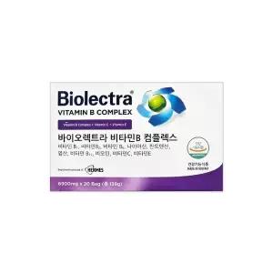 [하프클럽/기타]바이오렉트라 비타민B 컴플렉스 6900mg 20포/mjc