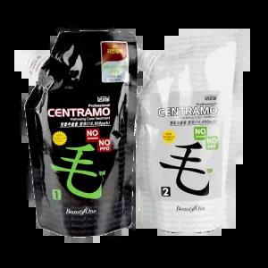 뷰티원 프리미엄 센트라모 코팅 칼라크림 염색약 500g 5VB 자연포도주색