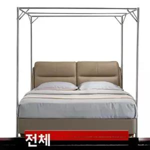 모기장 방충망 방충커버  두꺼운 스테인리스 스틸 32mm 원형 튜브 스탠드 조립 불필요 독립형 3도어 가정용
