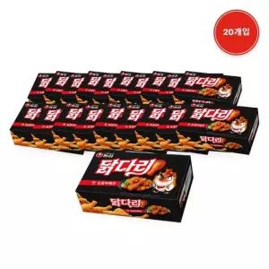 농심 닭다리핫숯불바베큐 66g X 20개입