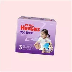 하기스 2025 맥스드라이 밴드 스트랩형 기저귀 6종 택1 4207146