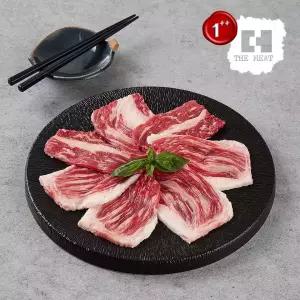 더미트 소고기 한우 1++등급 차돌박이 300g (150g*2)/국내산
