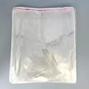 투명 opp비닐 접착 포장봉투 의류 악세서리 포장용 깔끔한 비닐백 100매 20x21+3