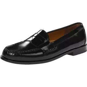 Cole Haan 남성용 핀치 페니 슬립온 로퍼, 블랙, 너비 8