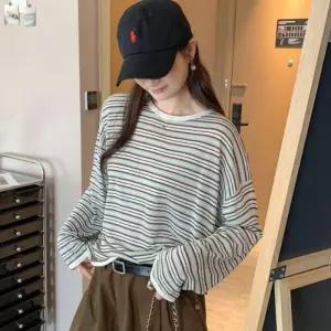 [mbm4Iu_66]스트라이프티 스트라이프 루즈핏 긴팔티