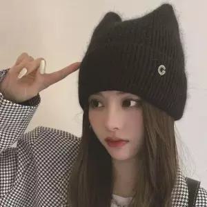 [mlWe10_66]비니 뿔비니 고양이귀 고양이비니 모자