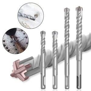 5mm 6mm 7mm 8mm 10mm 12mm SDS 플러스 구멍 톱 드릴링 110mm 160mm 벽 콘크리트 벽돌 벽돌 비트 용 전기 해머 드릴 비트