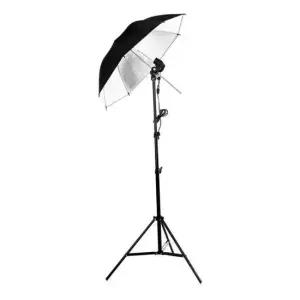 플래시 반사 실버 소프트 우산 사진 조명 스트로보 플래시