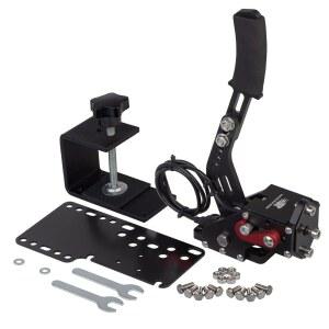 CNRAQR PC 레이싱 게임용 16비트 SIM용 시뮬레이션 G923 G920 선형 핸드브레이크 T300과 USB G29 고정 호환, T500 플레이트가 및 핸드브레이크, 있는 클립 G27