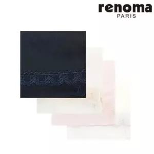 레노마 RRR2701 여성 손수건 라운드 자수 LE1 5297