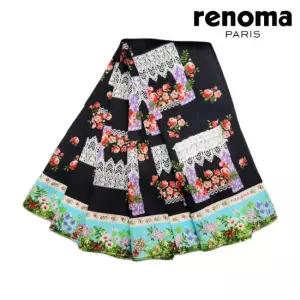 레노마 RGA2205 여성 손수건 레이스커튼 포인트 나염손수건 LE1216778459