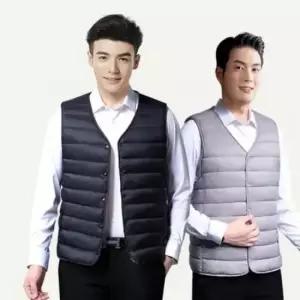 경량 패딩 조끼 남성용 웰론 등산 겨울용