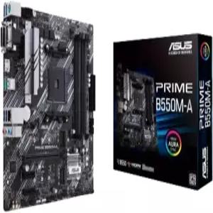 ASUS Prime B550M-A WiFi II AMD Micro ATX 메인보드 PCIe 4.0 6 ECC 메모리 HDMI 2.1 RGB 헤더