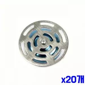 스텐 하수도마개 중 65x10mm x20개 하수구덮개