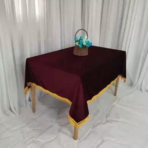벨벳테이블보 벨벳식탁보 행사용테이블보 185cmx155cm 식탁보