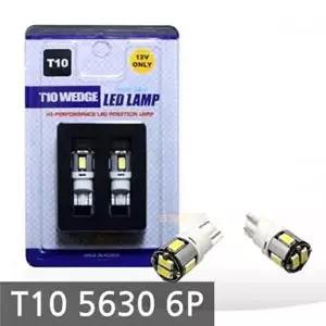T10 5630 6P Power LED 미등 사각타입-WFOU71A