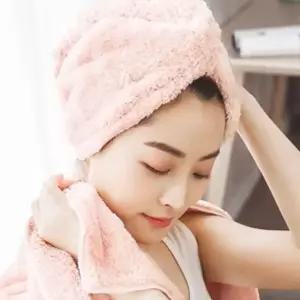 건조 드월 헤어 터번 드올 꽈배기 드라이타올 머리터번