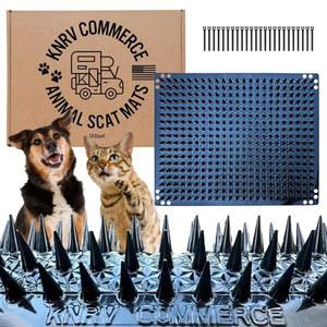 KNRV COMMERCE 강아지 및 고양이용 SCAT 소파 조리대에서 스캣 반려동물을 - 억제제 반려동물 퇴치 고양이를 강아지를 위한 매트 막아주세요 보관 | 10팩 가구에서