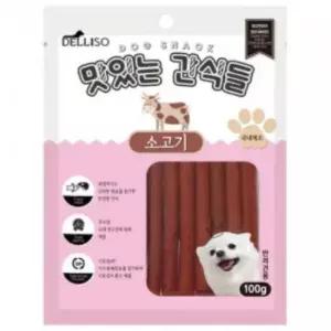 델리소 맛있는간식들 소고기져키 100g
