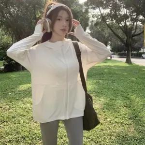 [옷자락]여자 살안타템 빅사이즈 액티브 후디 SS 윈드브레이커 집업