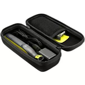 ProCase 전기 트리머 및 면도기용 하드 케이스 QP2520 여행 정리 가방 - 블랙