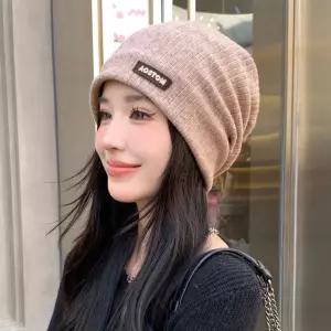 블랙 CNS 니트모자 패션 비니 와치캡 방한 여자모자 니트 여성 겨울